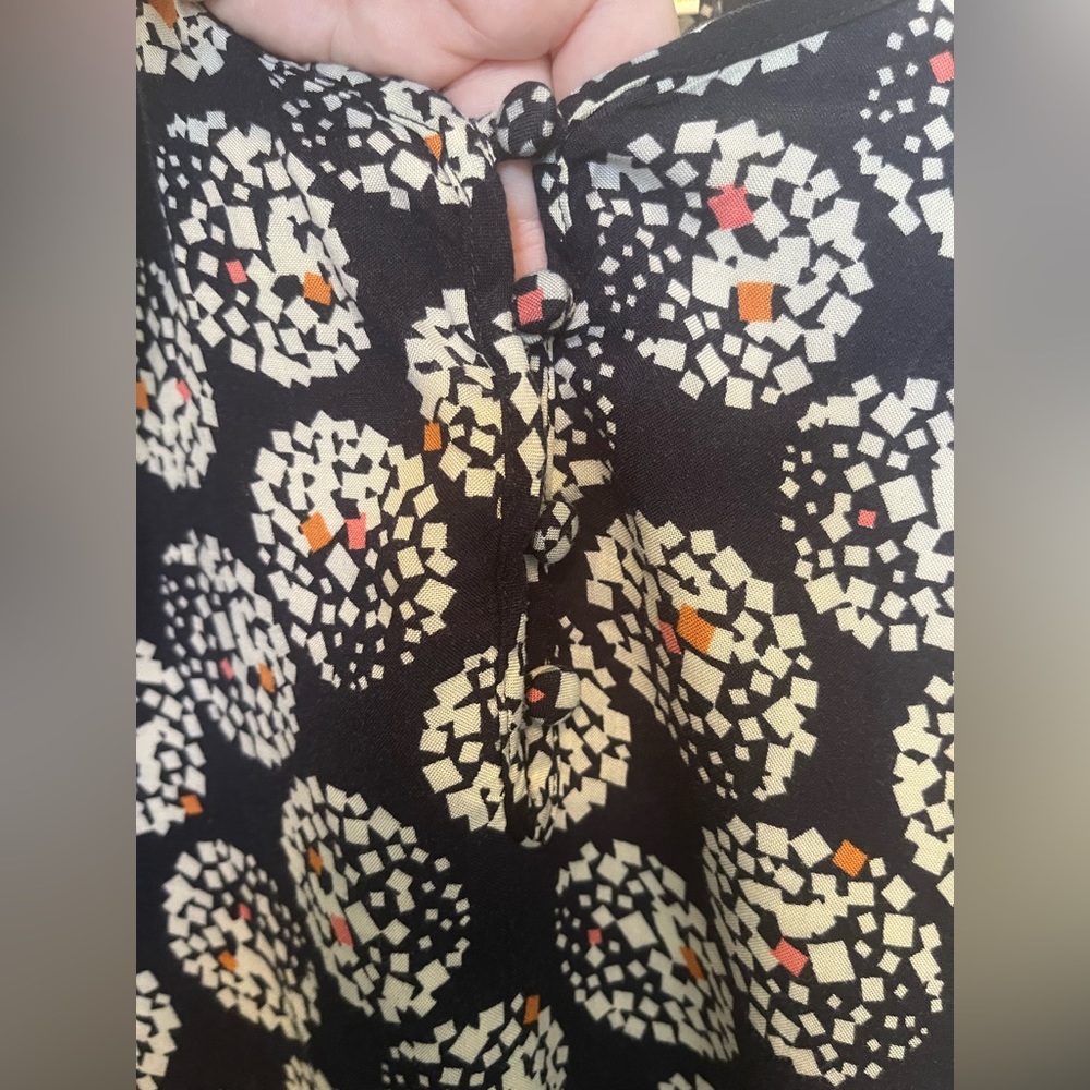 Maeve Patterned Button Up Blouse (Anthropologie) - image 6